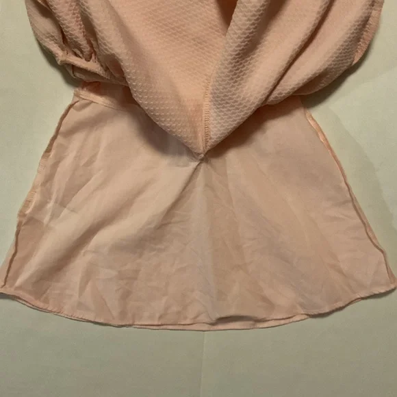Ted Baker Baby Pink Dress Short Ruffle Sleeves - Picture 8 of 13